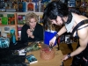 Of course Jane Yellowrock gets to cut the cake!