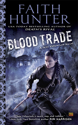 BLOOD TRADE book cover - Urban Fantasy / Paranormal