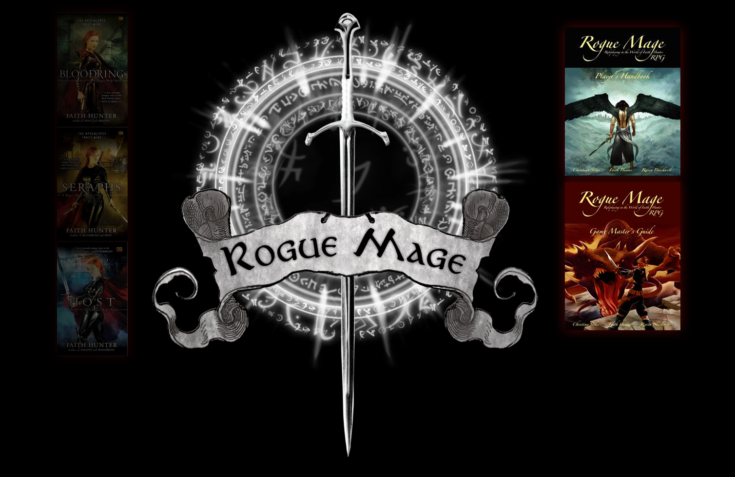 Rogue Mage World Book and RPG Faith Hunter